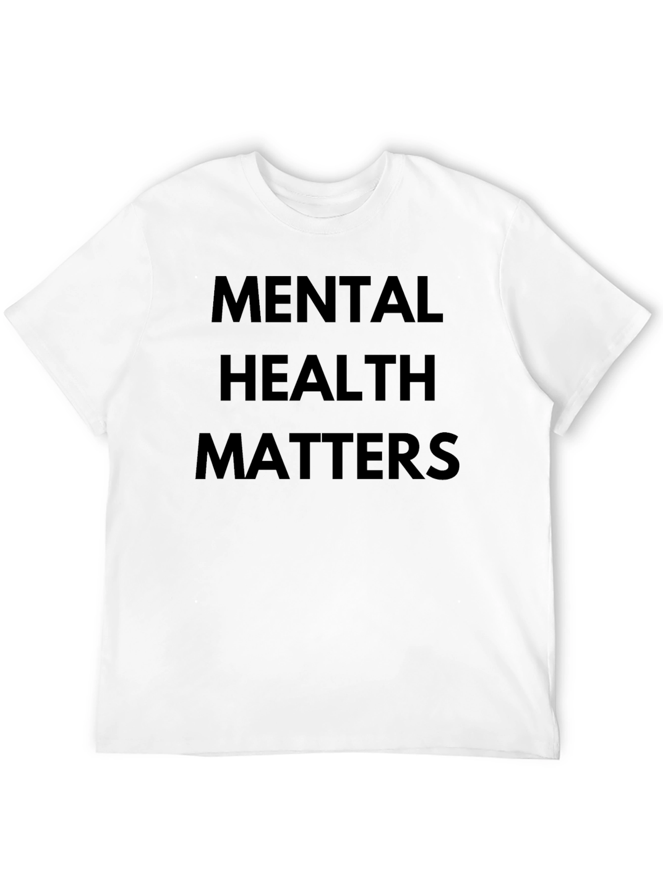 Mental Health Matters Graphic Tee - Black