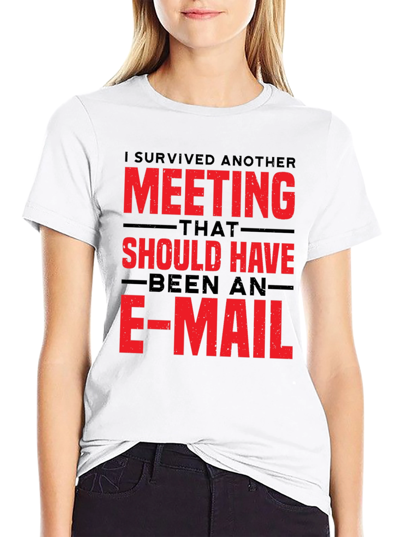 Humorous Meeting Could Be Email Graphic T-Shirt