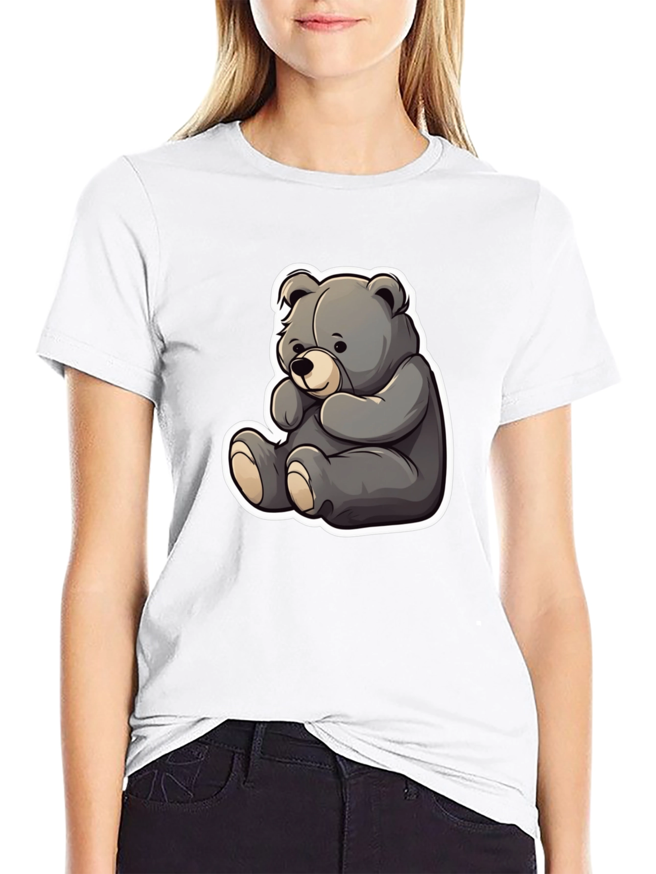 Cute Cartoon Bear T-Shirt