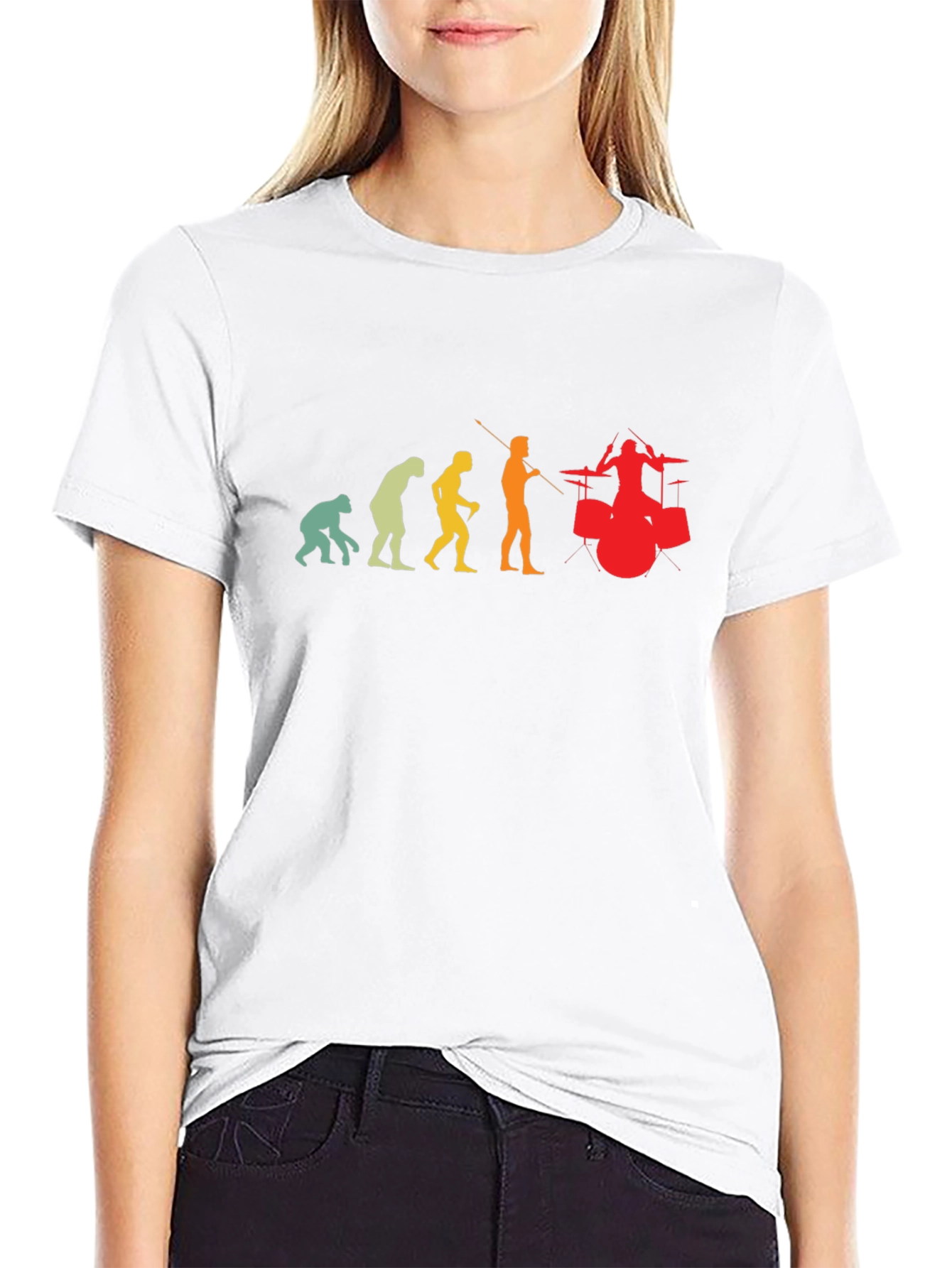 Evolution of Drumming T-Shirt