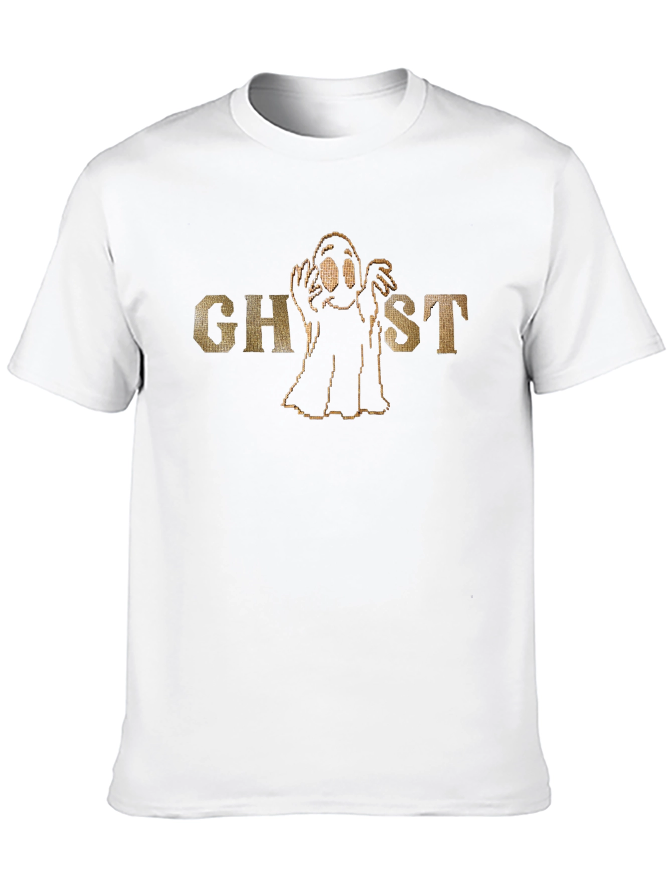 Spooky Season Ghost Graphic T-Shirt - Soft Cotton Tee