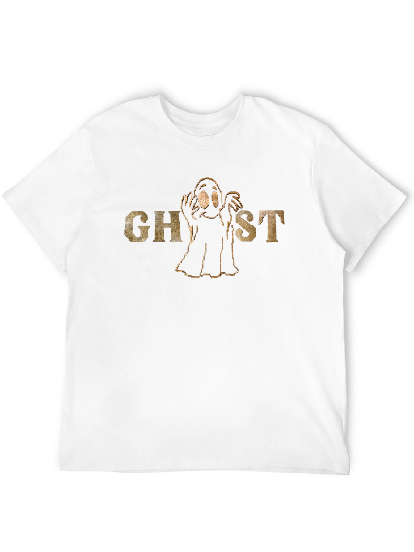 Spooky Season Ghost Graphic T-Shirt - Soft Cotton Tee