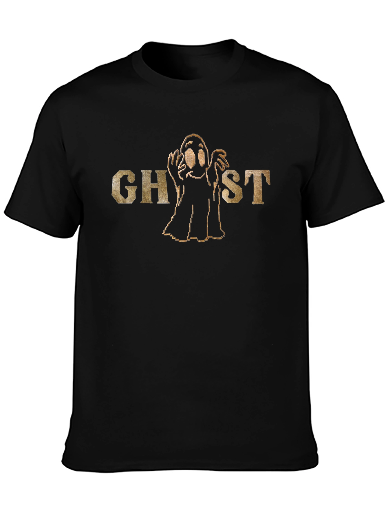 Spooky Season Ghost Graphic T-Shirt - Soft Cotton Tee