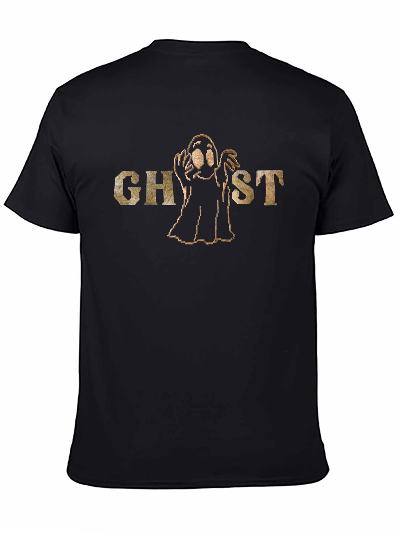 Spooky Season Ghost Graphic T-Shirt - Soft Cotton Tee