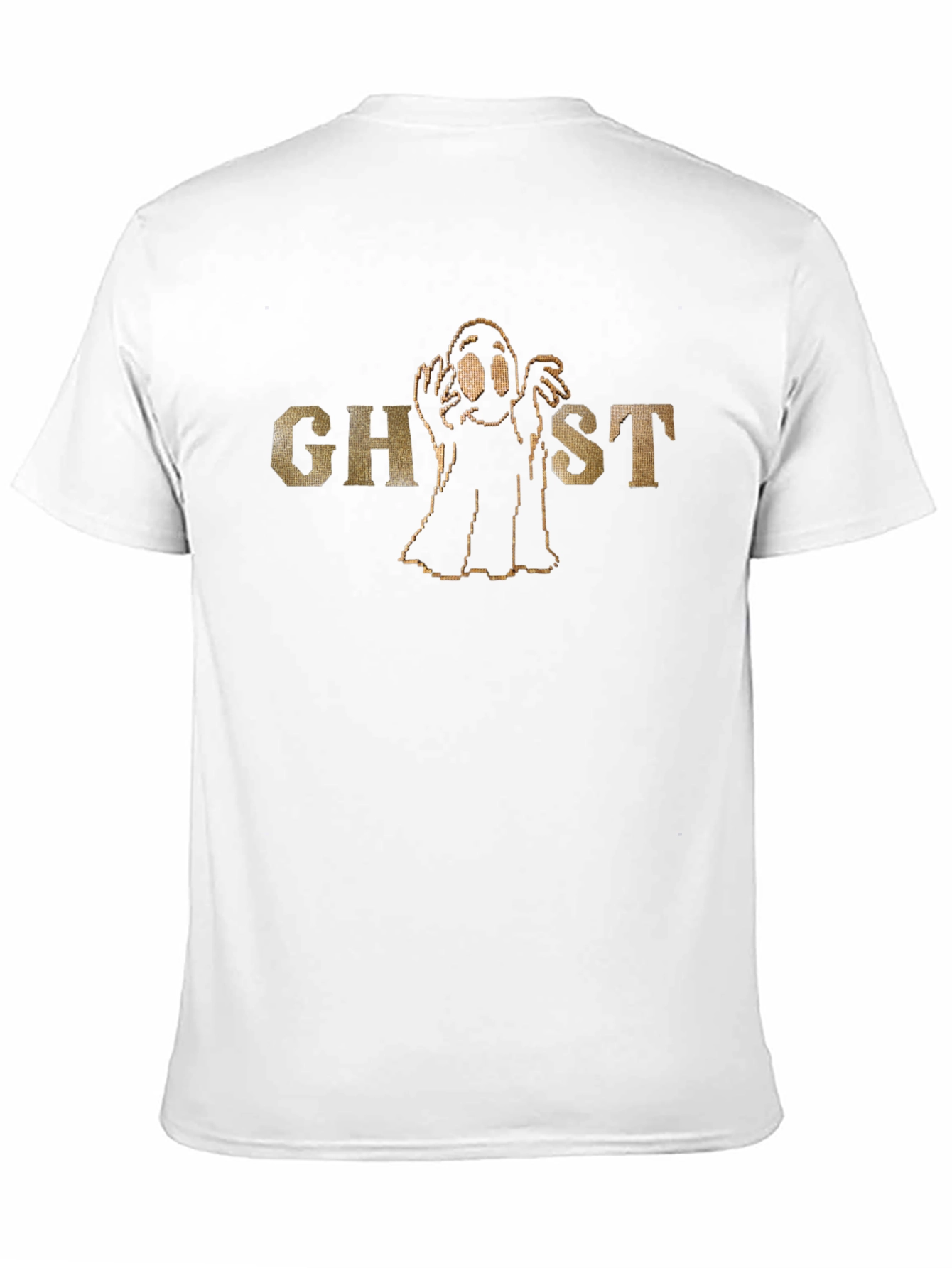 Spooky Season Ghost Graphic T-Shirt - Soft Cotton Tee