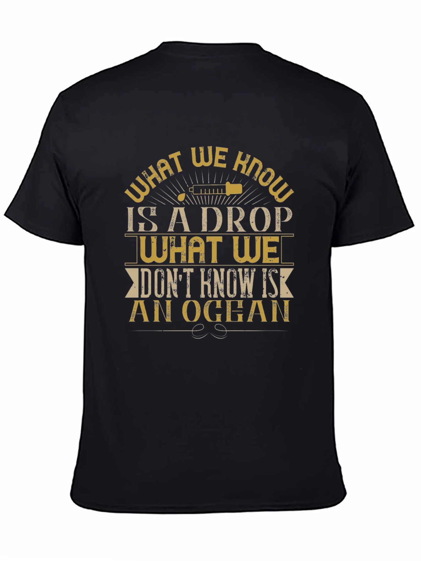 Knowledge Drop Ocean T-Shirt