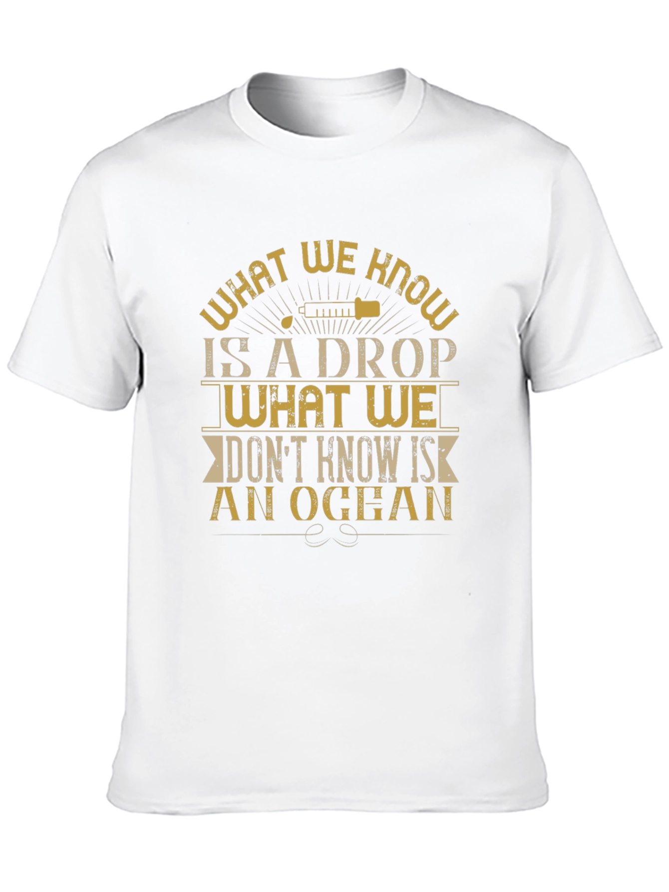 Knowledge Drop Ocean T-Shirt