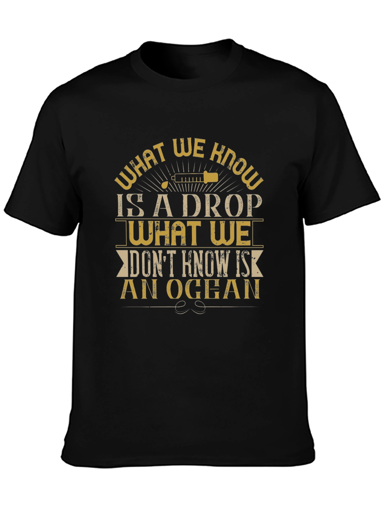 Knowledge Drop Ocean T-Shirt