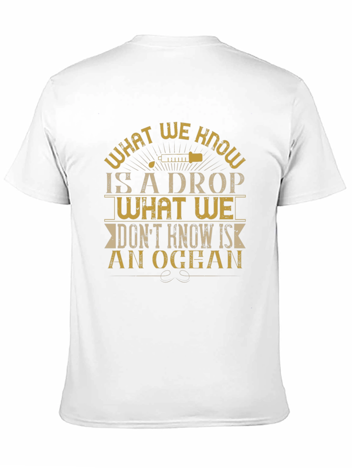 Knowledge Drop Ocean T-Shirt