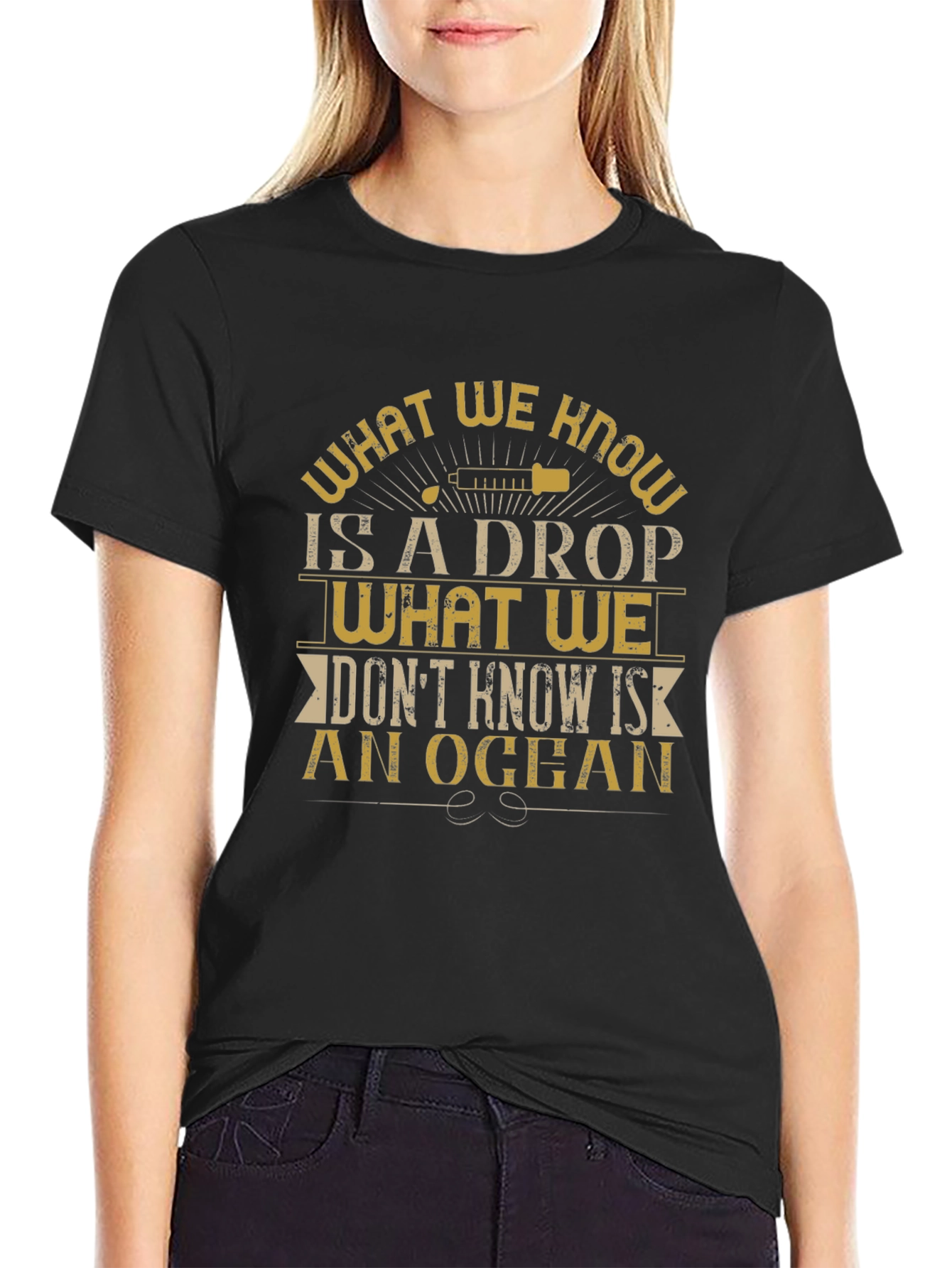 Knowledge Drop Ocean T-Shirt