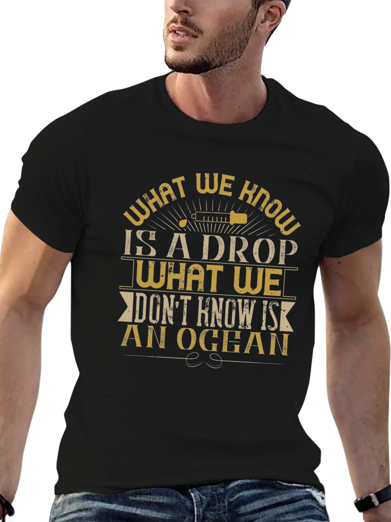 Knowledge Drop Ocean T-Shirt