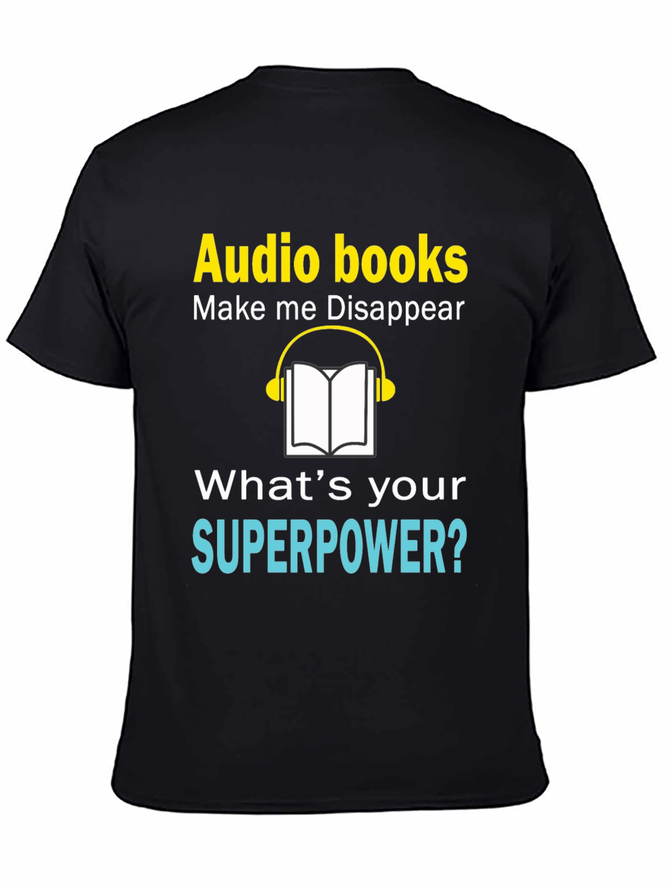 Audiobook Lovers Superpower Tee
