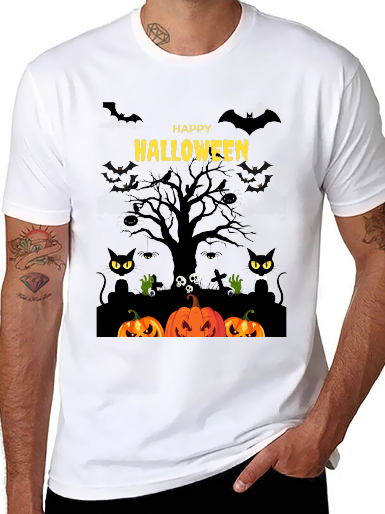 Halloween Graphic T-Shirt - Spooky Season Tee