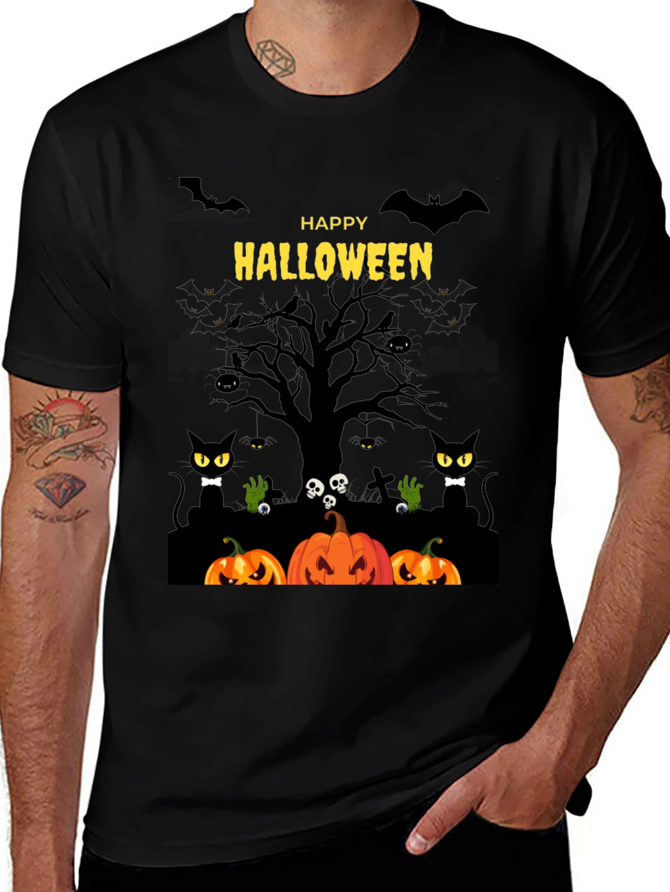 Halloween Graphic T-Shirt - Spooky Season Tee