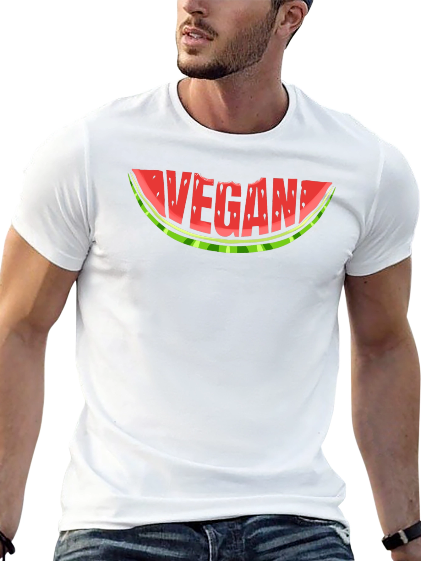 Vegan Watermelon T-Shirt - Unisex Tee