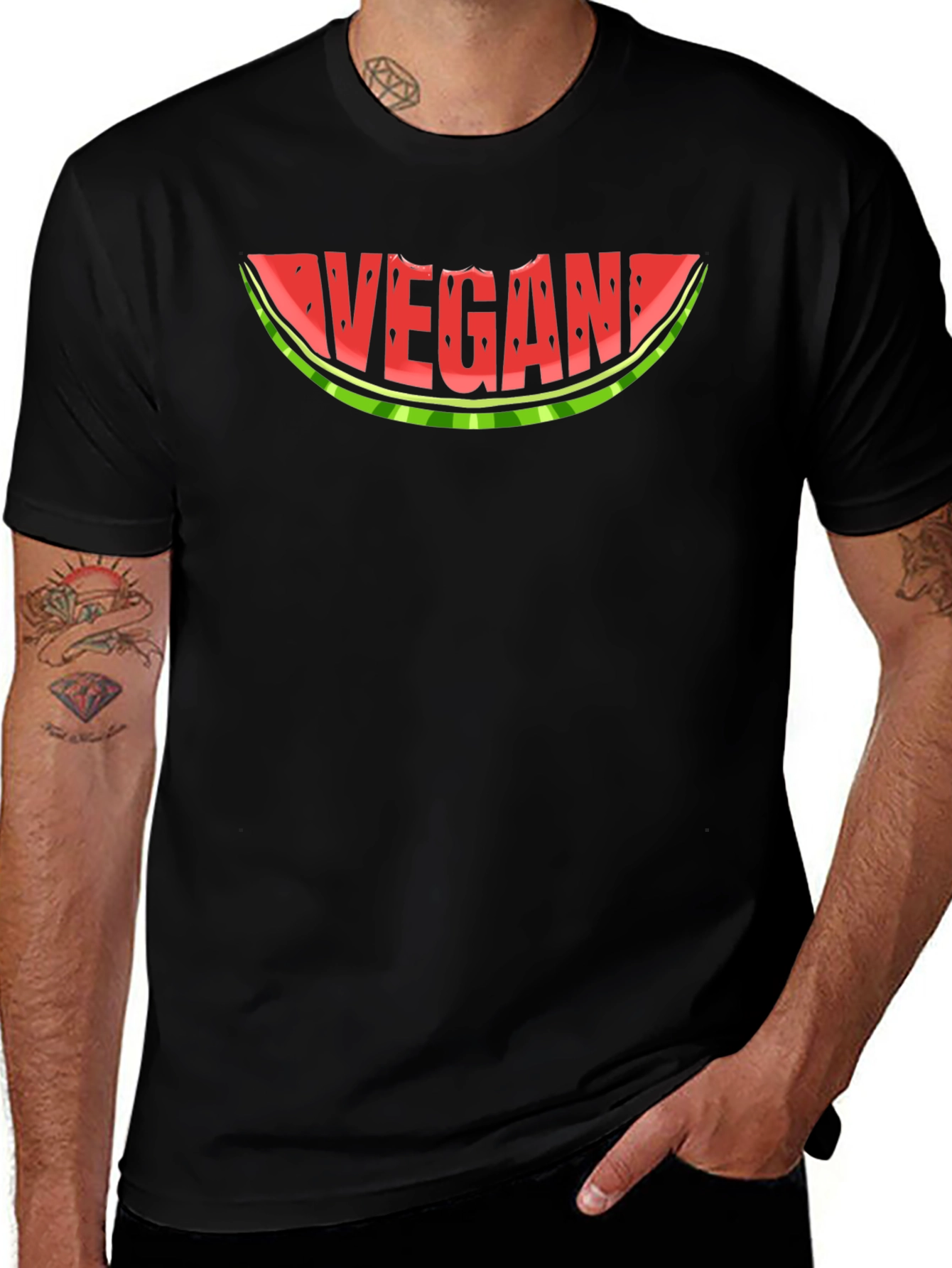 Vegan Watermelon T-Shirt - Unisex Tee