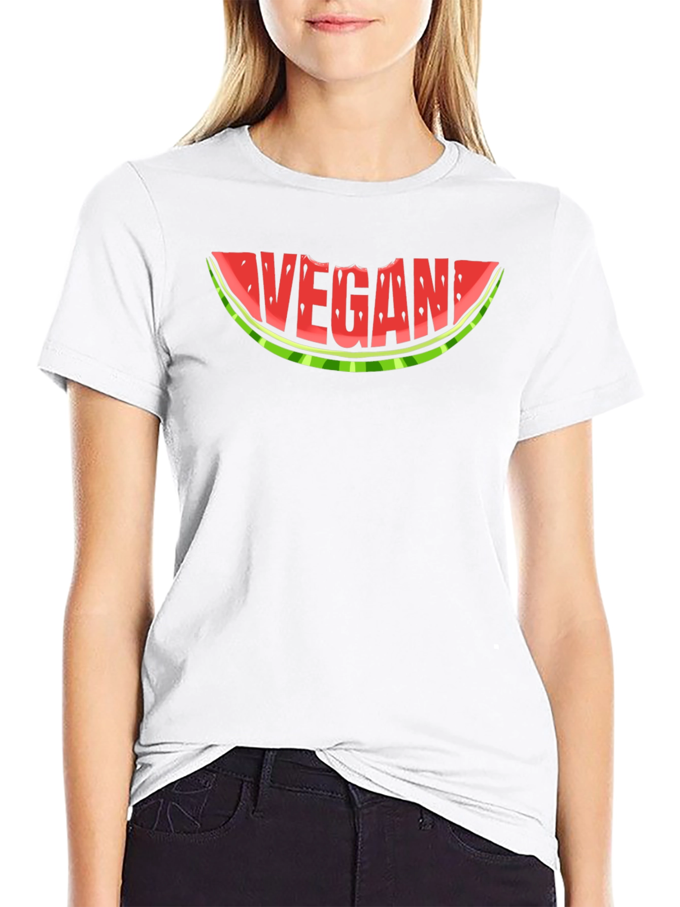Vegan Watermelon T-Shirt - Unisex Tee