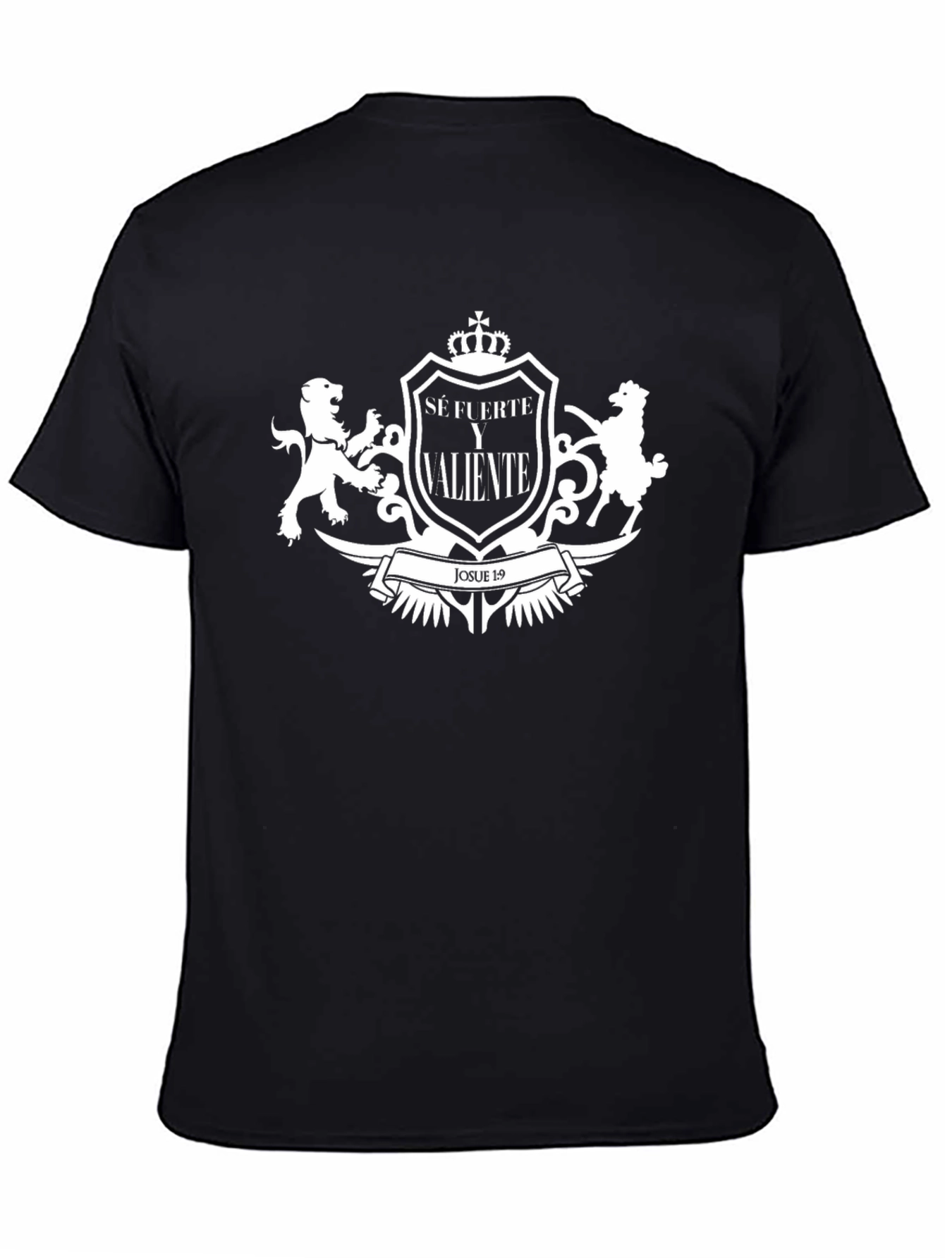 Be Strong & Courageous Tee - Christian Graphic T-Shirt