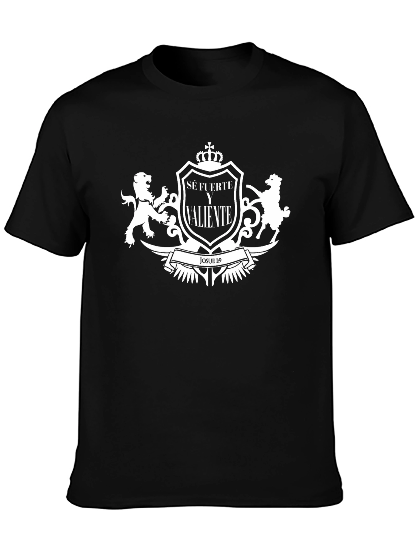 Be Strong & Courageous Tee - Christian Graphic T-Shirt