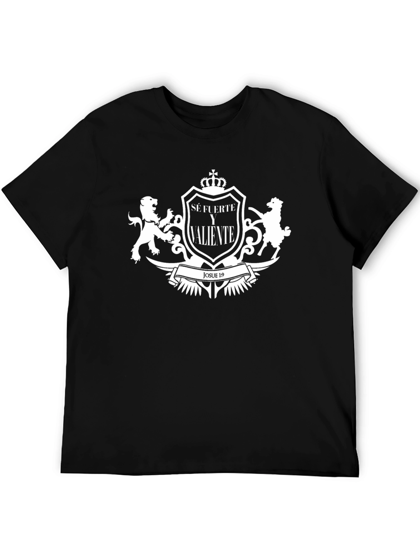 Be Strong & Courageous Tee - Christian Graphic T-Shirt