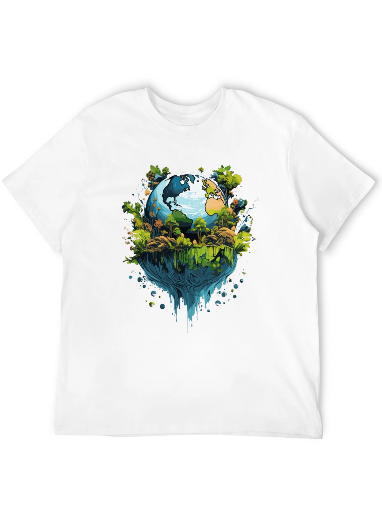 Earth Graphic Tee - Save the Planet Style!
