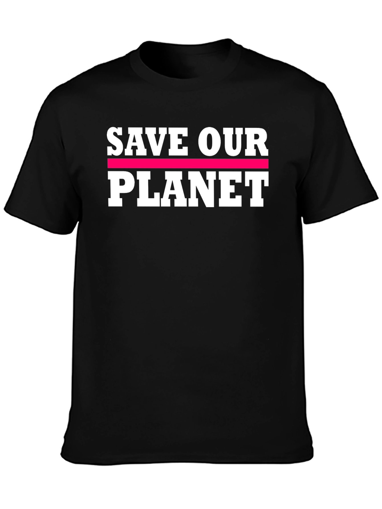 Save Our Planet Graphic Tee - Black
