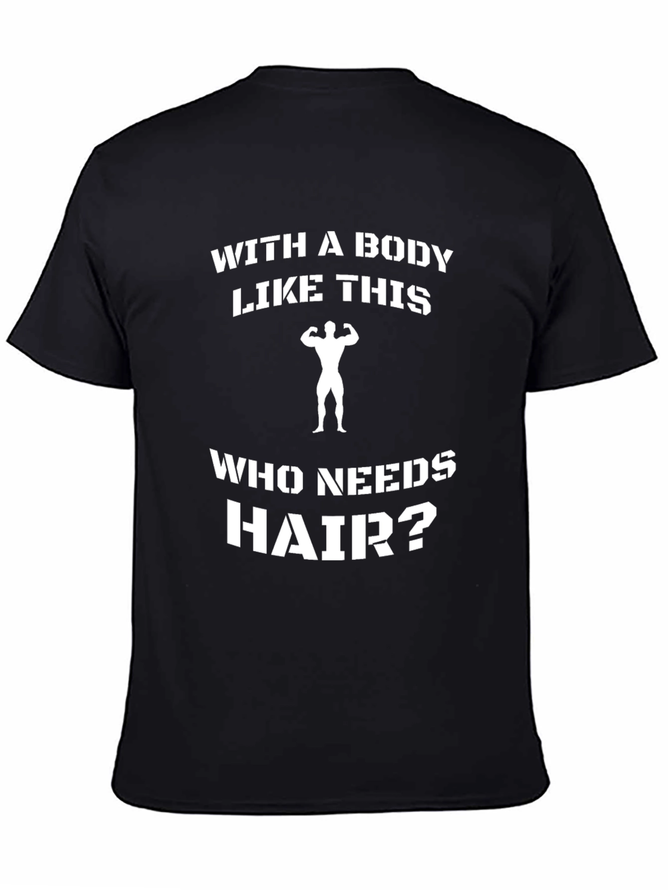 Funny Baldness Gym Workout T-Shirt