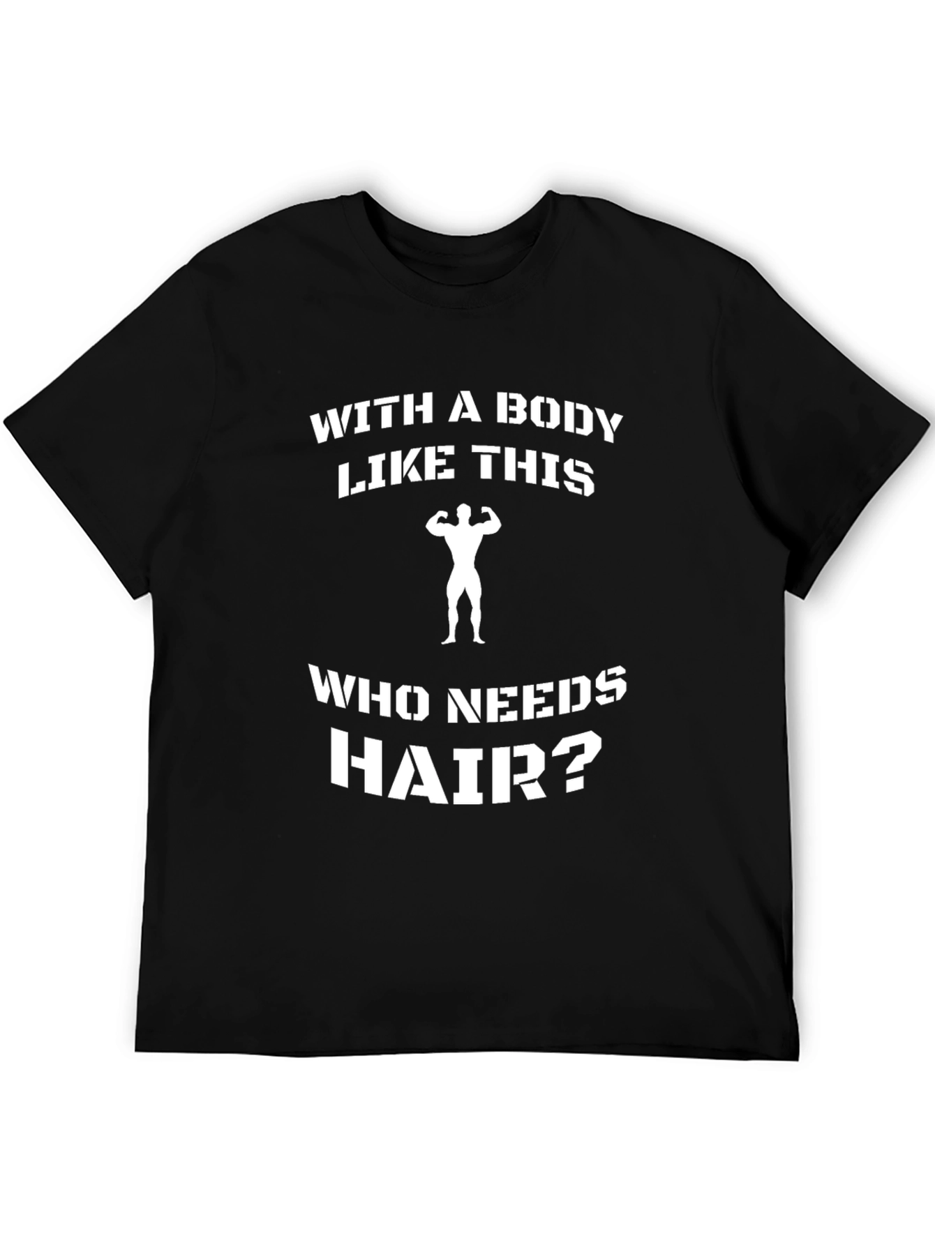 Funny Baldness Gym Workout T-Shirt