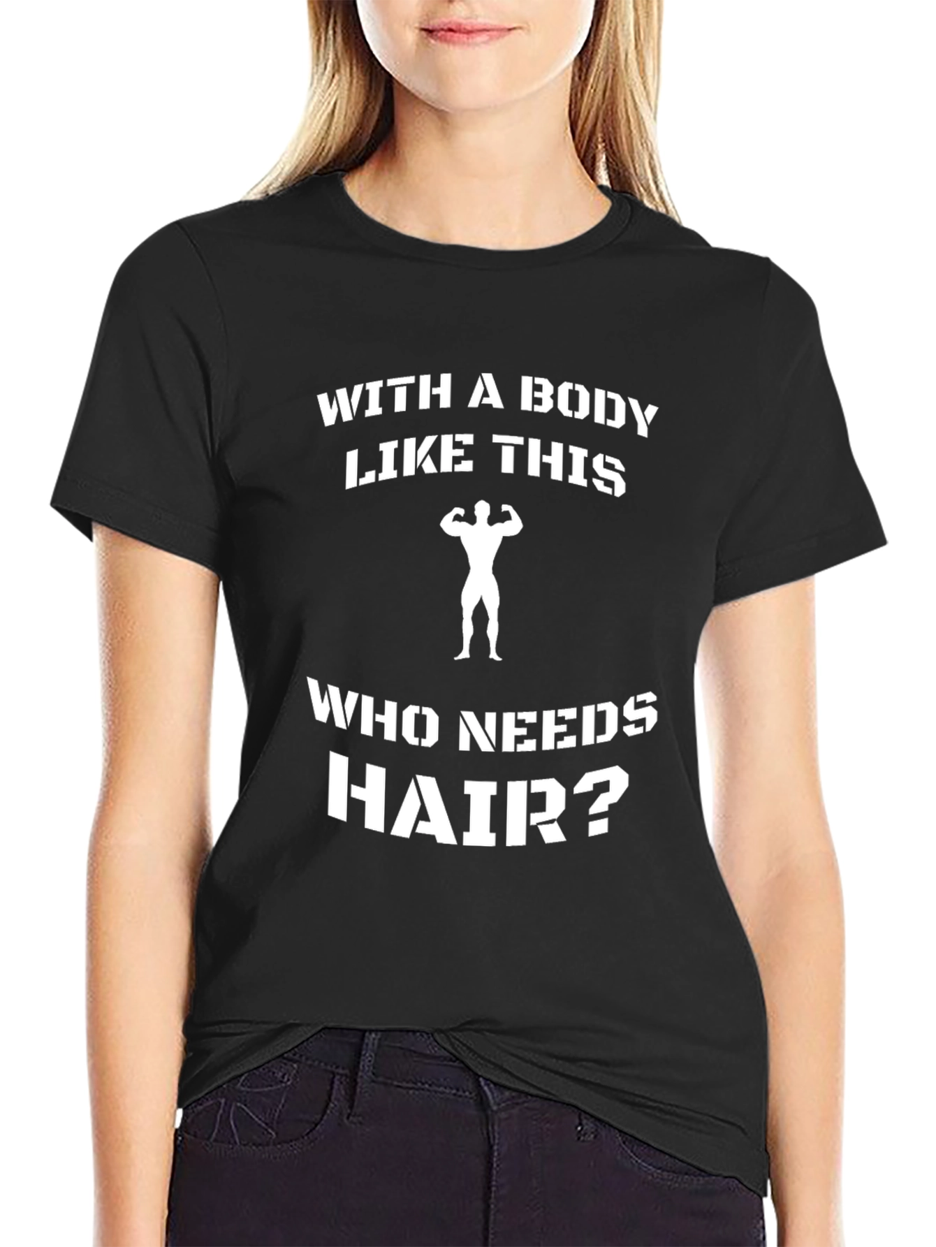 Funny Baldness Gym Workout T-Shirt