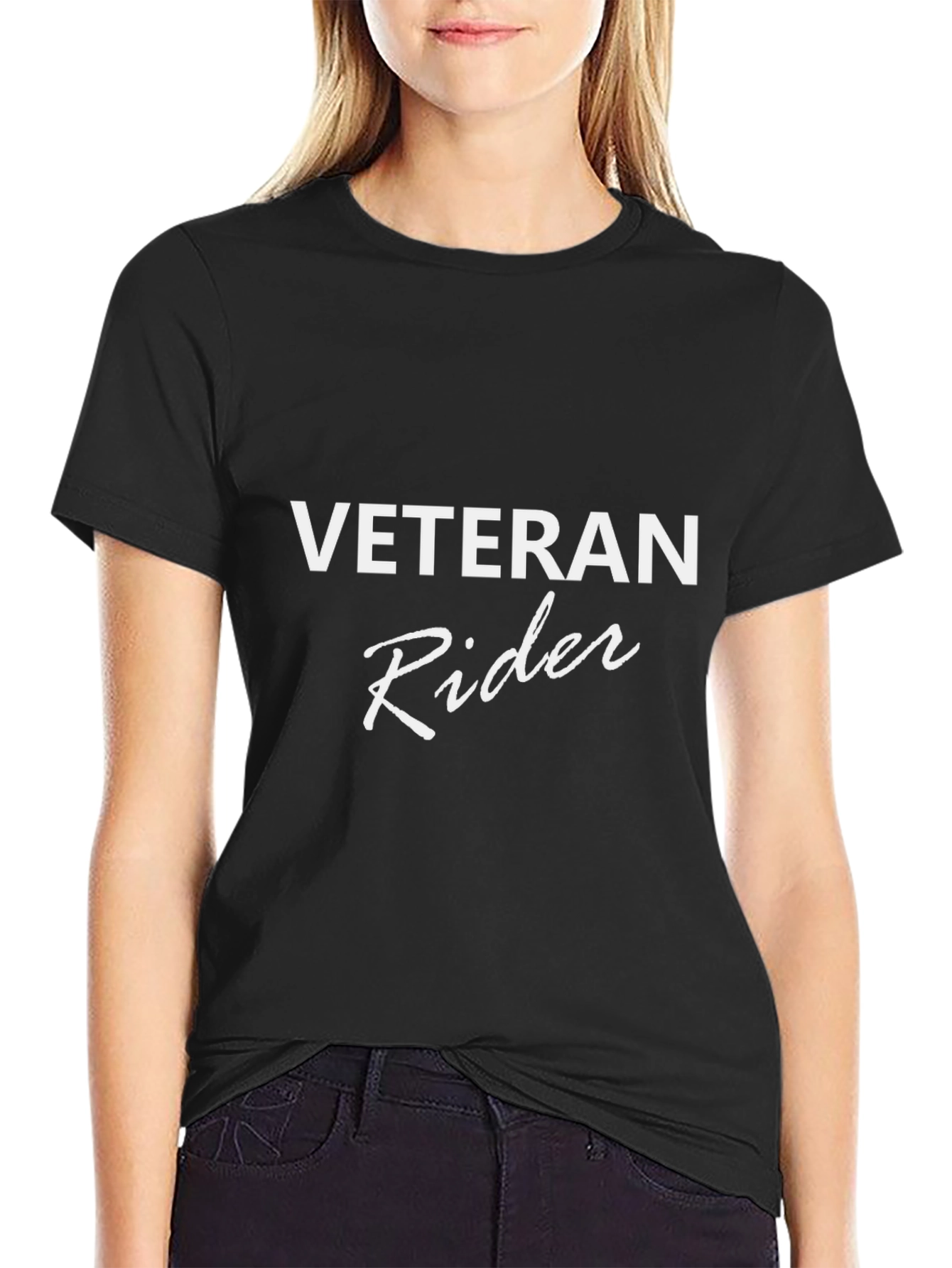 Veteran Rider Black T-Shirt