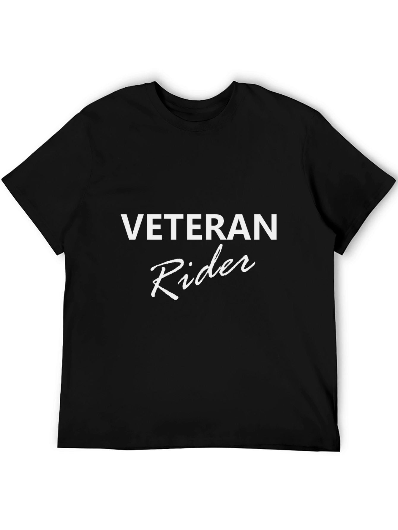 Veteran Rider Black T-Shirt