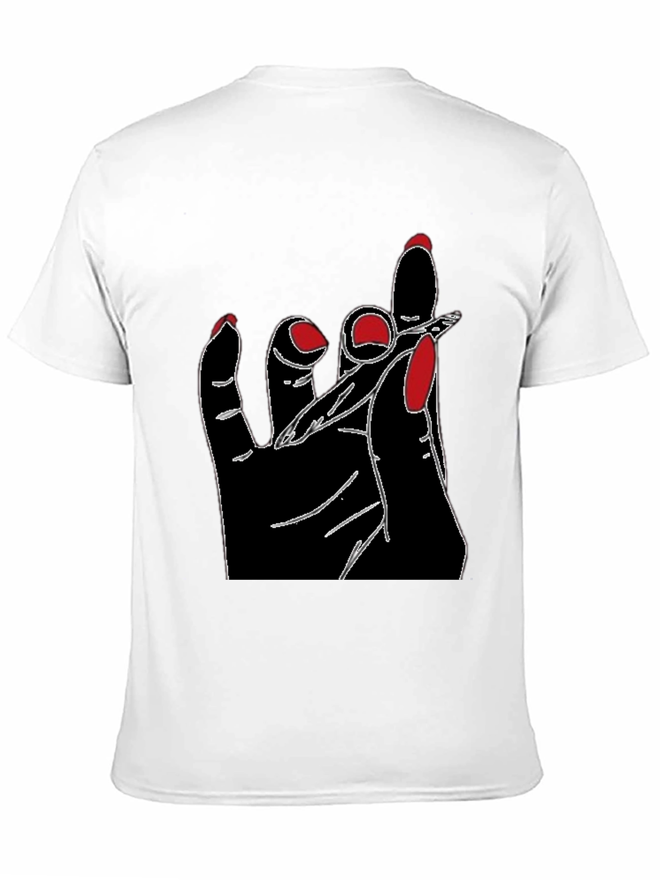 Hand Holding Joint Graphic T-Shirt