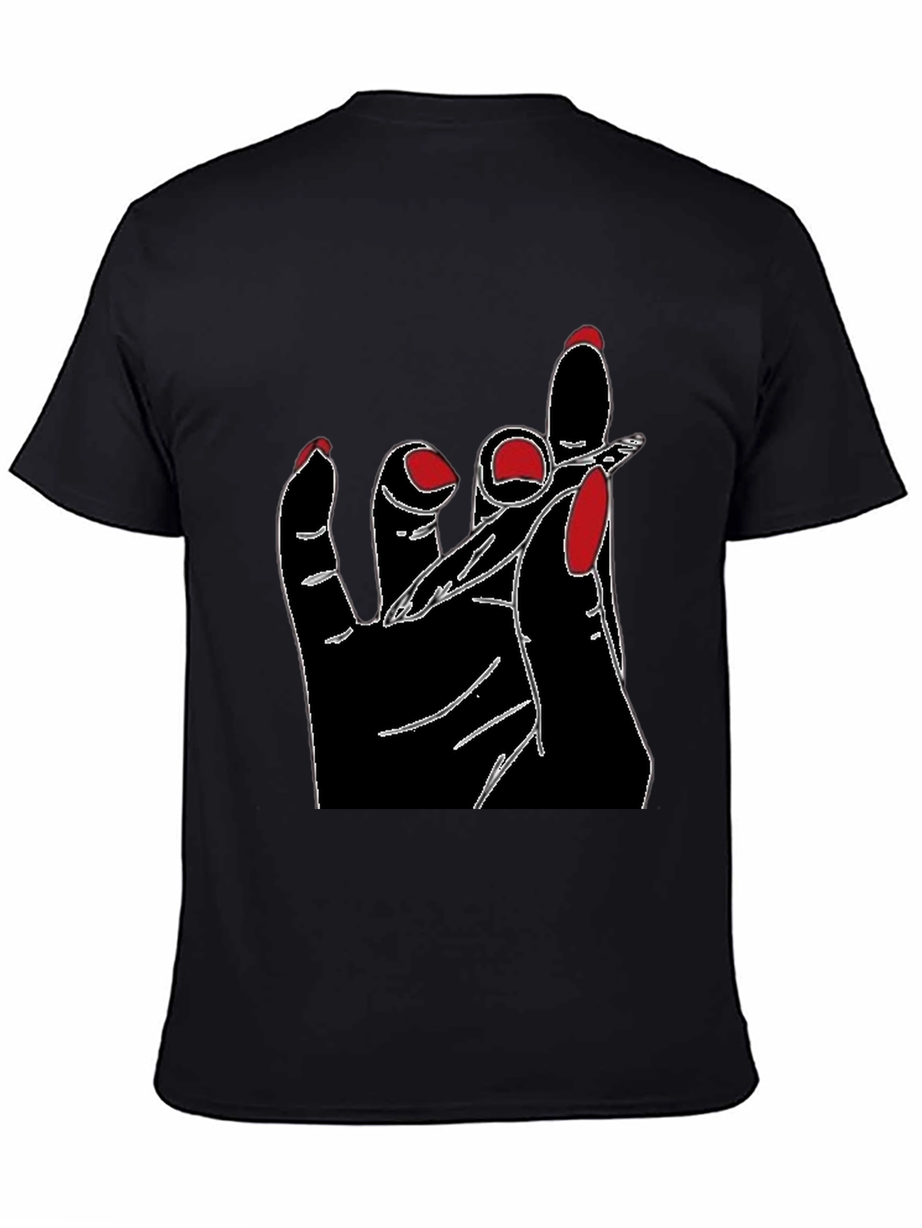 Hand Holding Joint Graphic T-Shirt