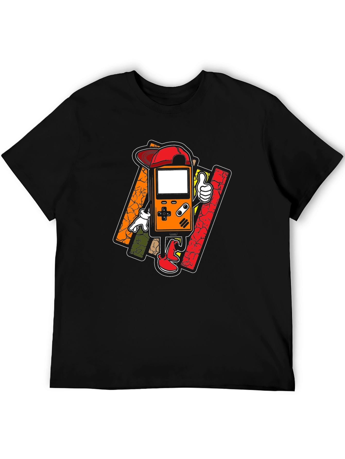 Retro Gamer Graphic Tee - Cool Cartoon Console