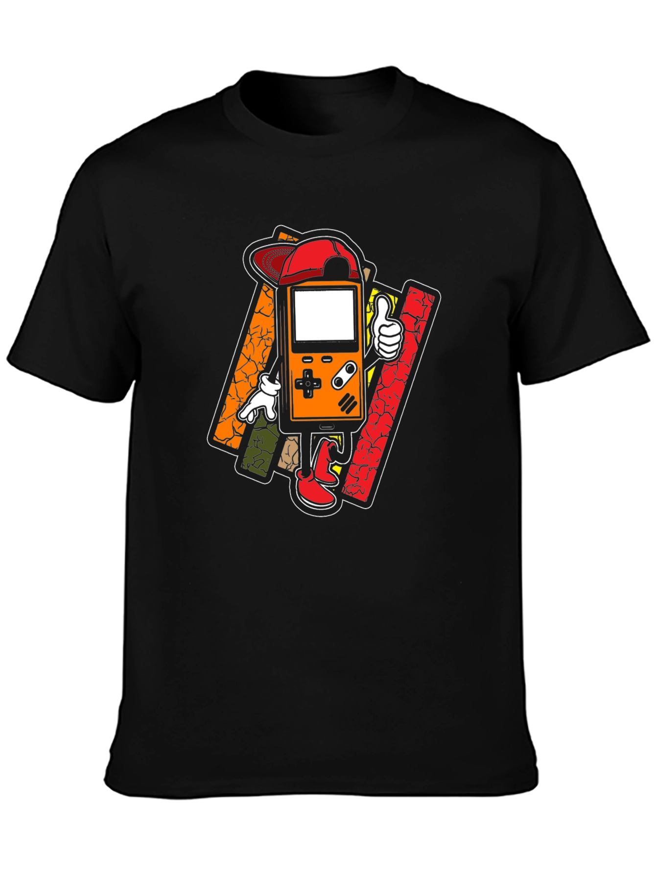 Retro Gamer Graphic Tee - Cool Cartoon Console