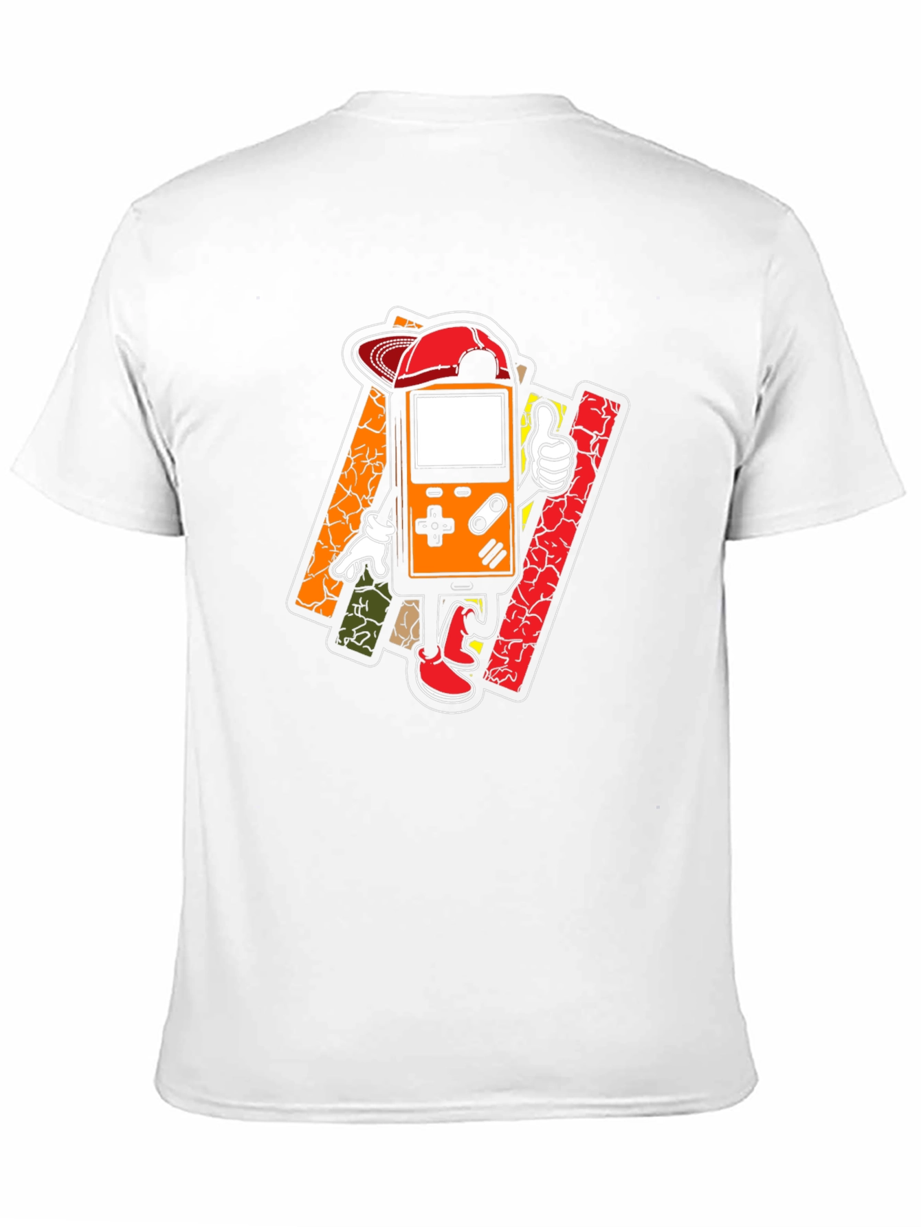 Retro Gamer Graphic Tee - Cool Cartoon Console