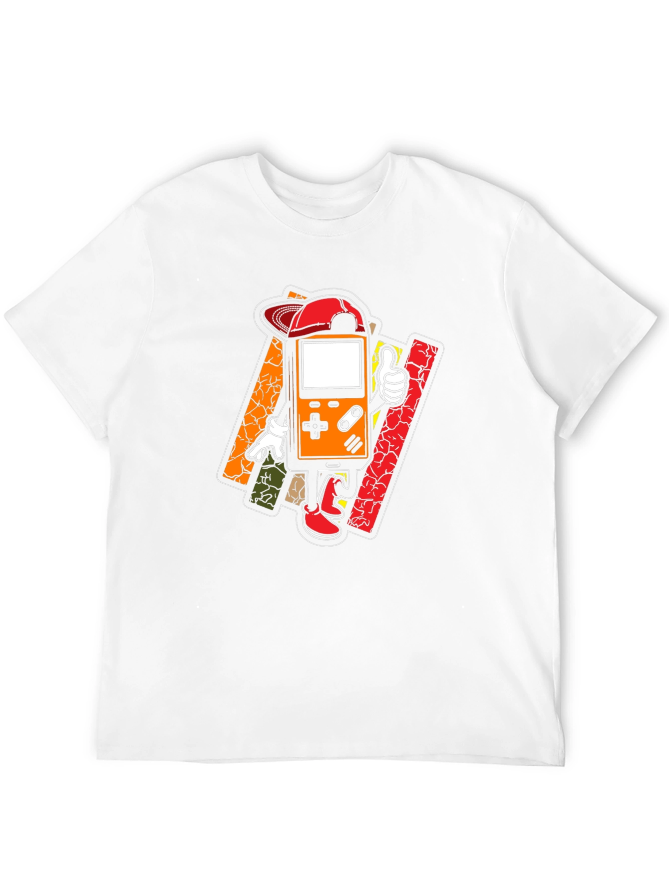 Retro Gamer Graphic Tee - Cool Cartoon Console