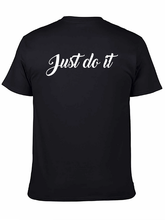 Just Do It Black Tee