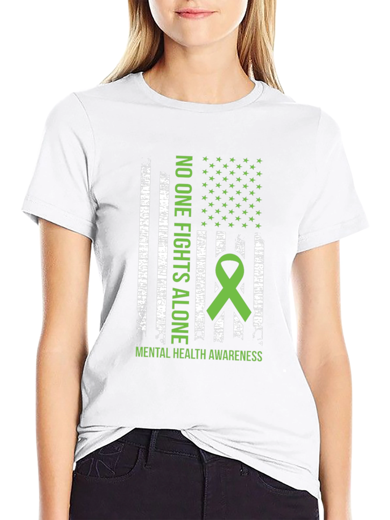 Mental Health Awareness Flag T-Shirt