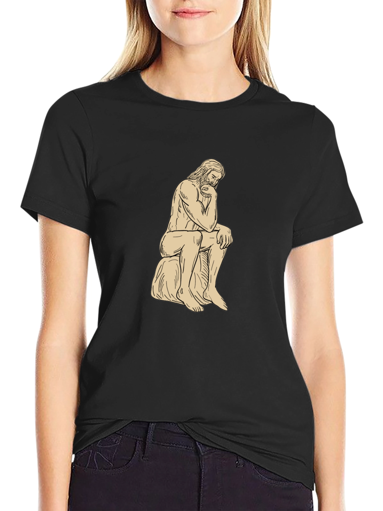 The Thinker T-Shirt - Philosophical Style