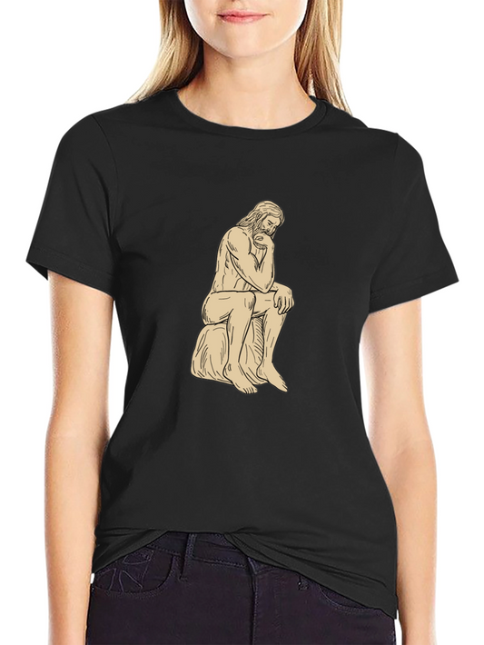 The Thinker T-Shirt - Philosophical Style