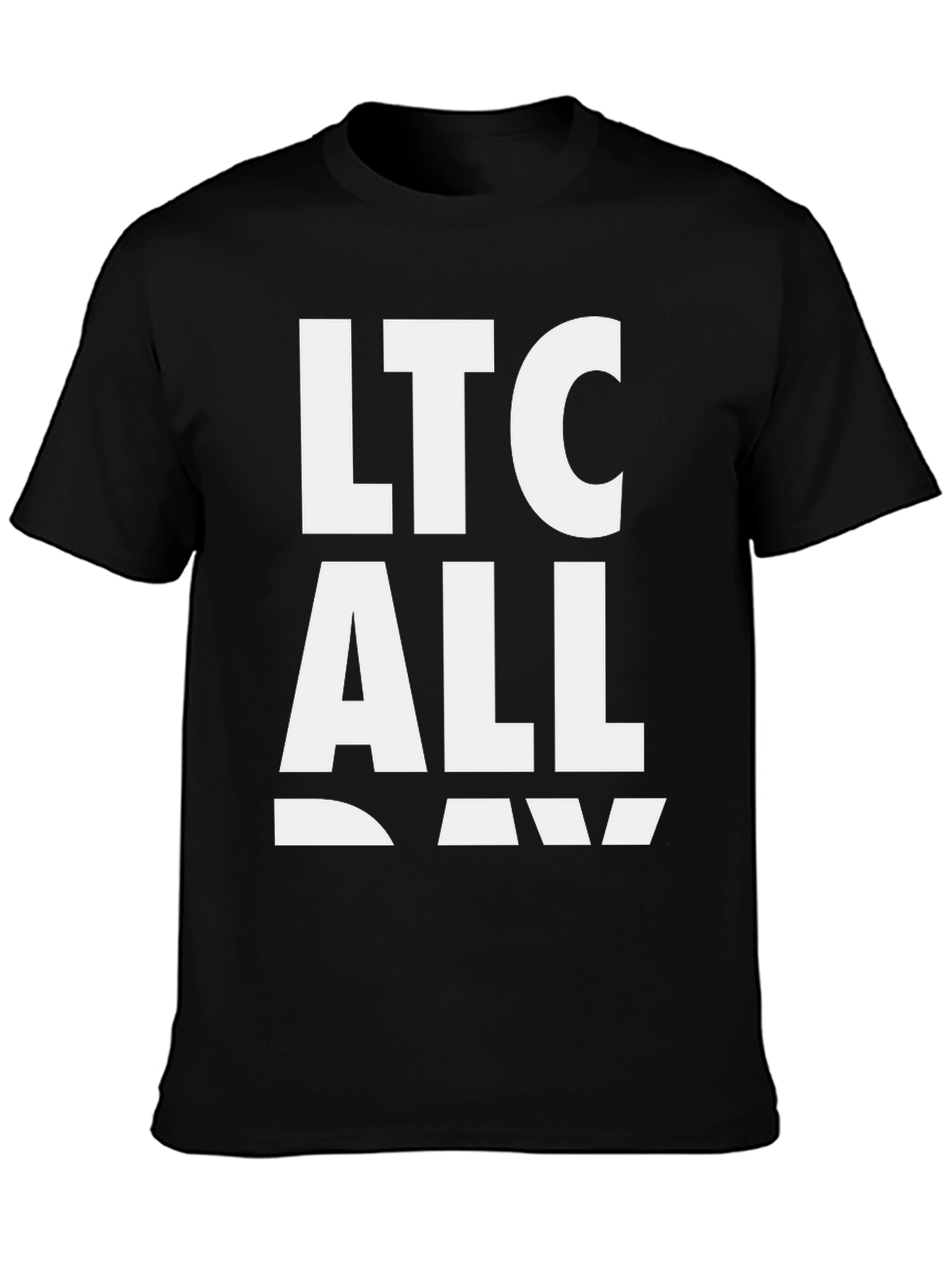 LTC All Day Graphic Tee - Crypto Enthusiast