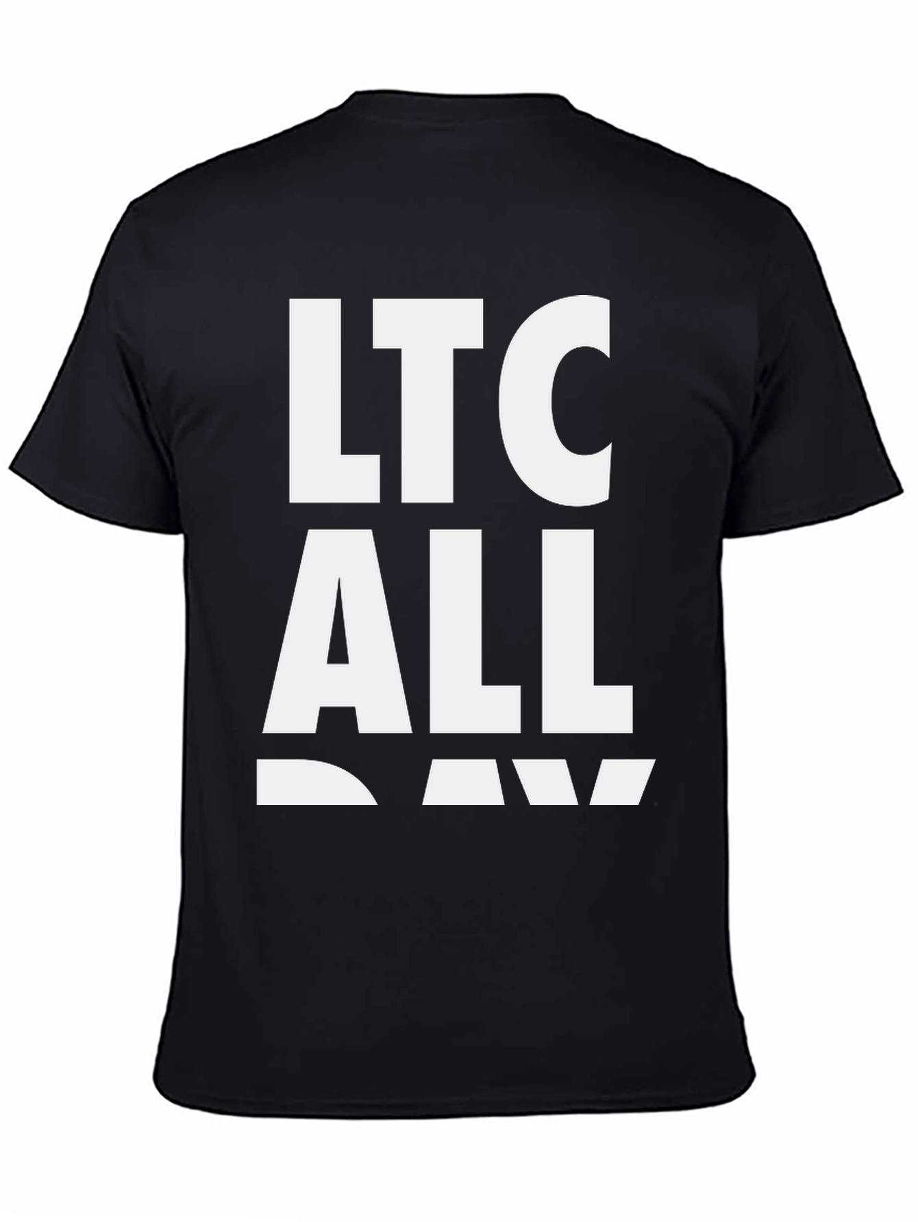 LTC All Day Graphic Tee - Crypto Enthusiast