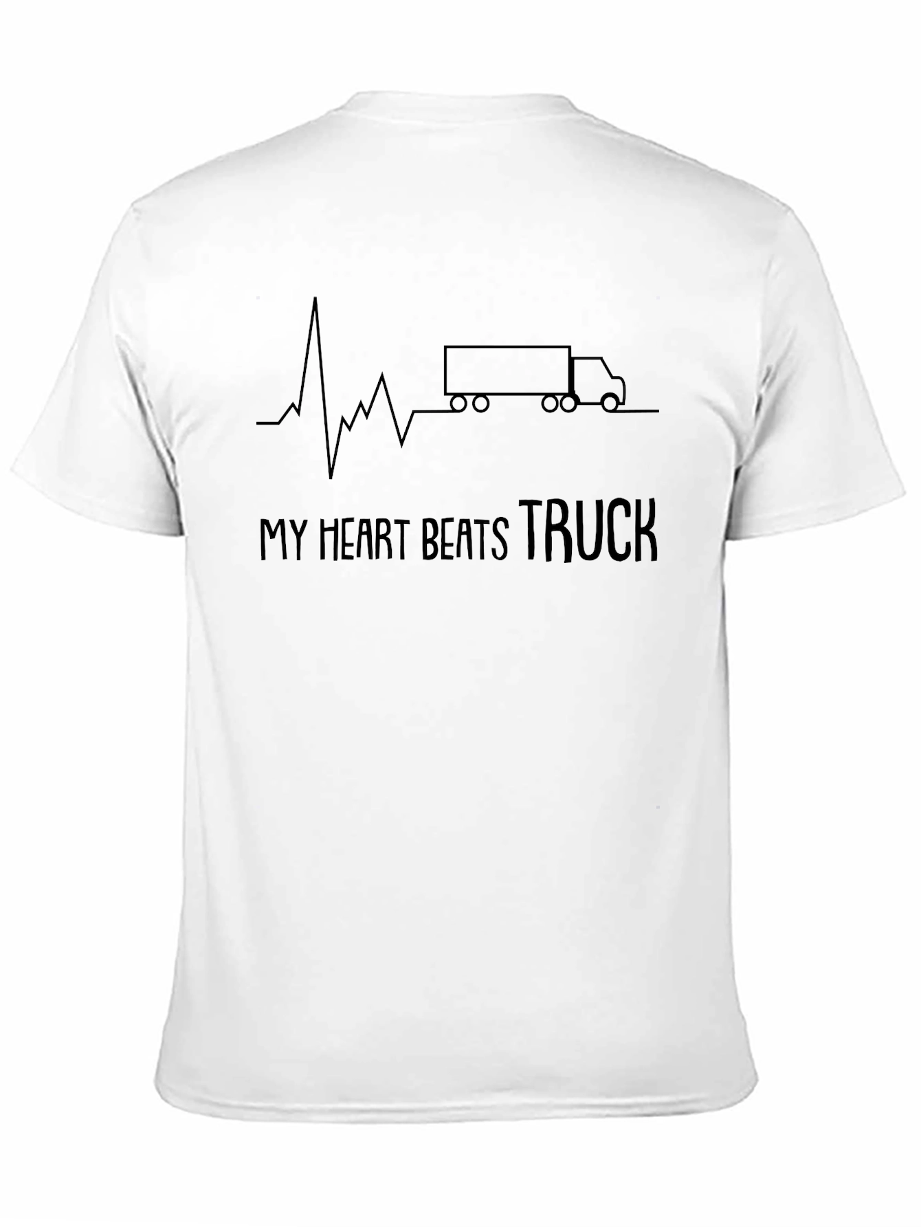 My Heart Beats Truck Graphic Tee