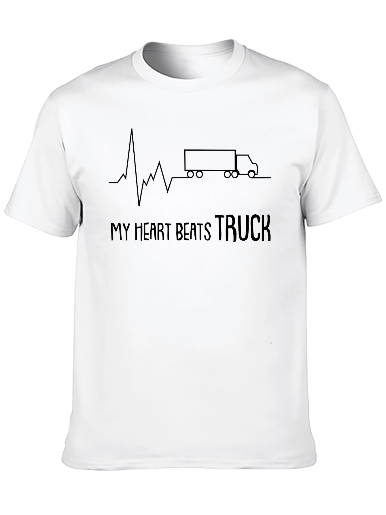 My Heart Beats Truck Graphic Tee