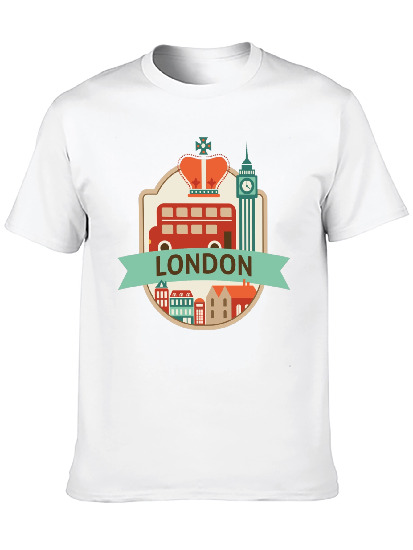 London T-Shirt Black Graphic Tee