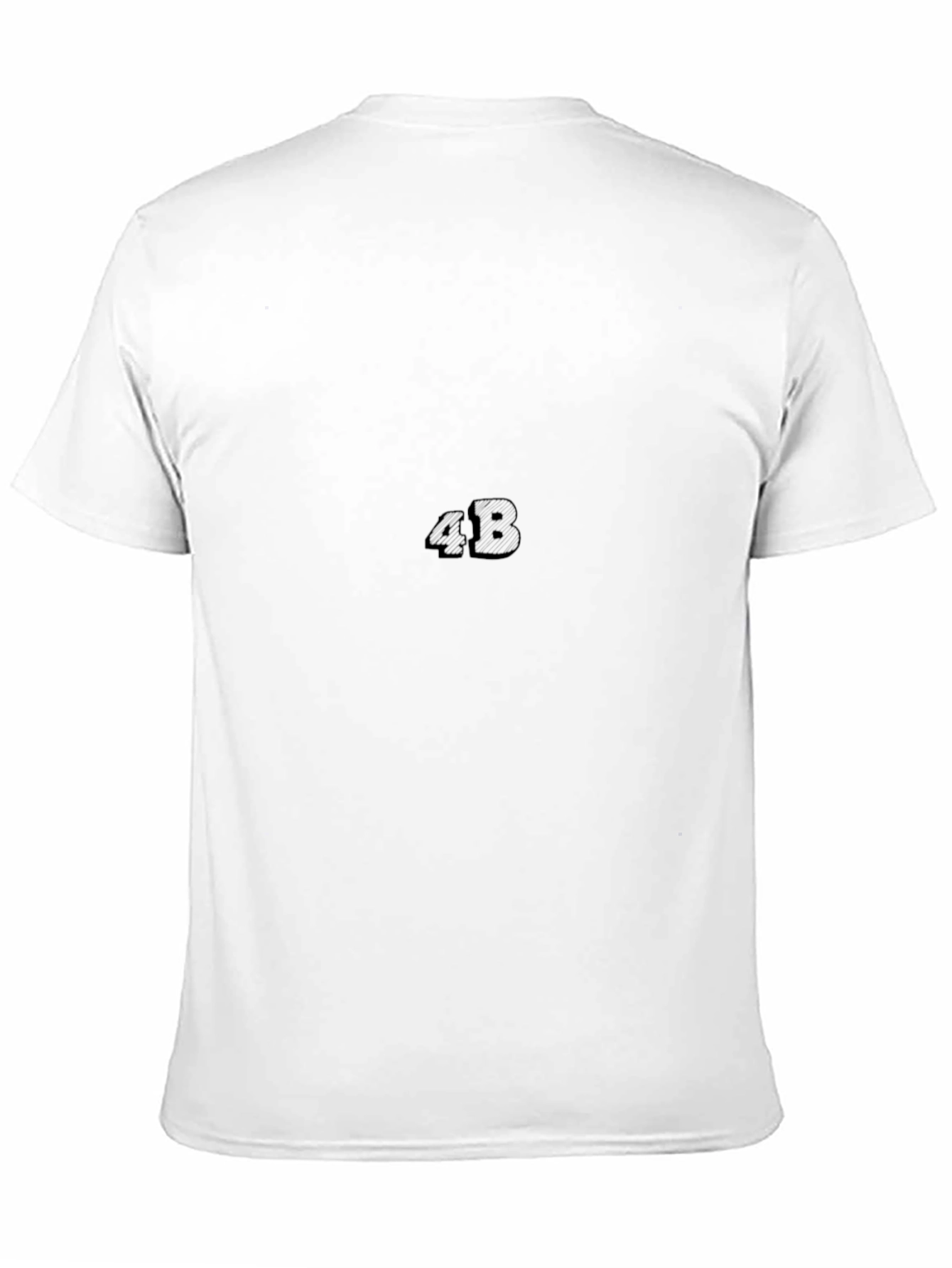 Mens Black Graphic Tee - 4B