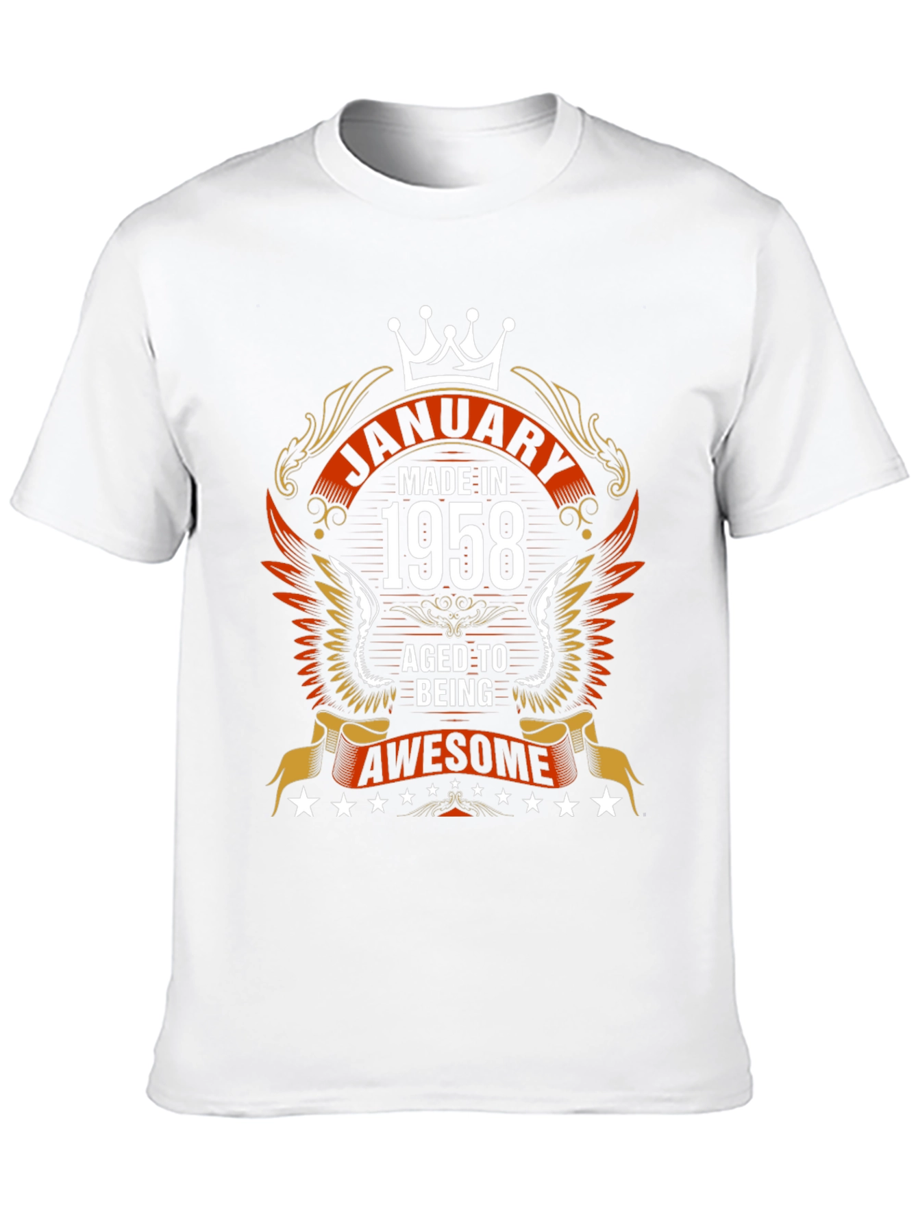 January 1958 Aged To Awesome T-Shirt