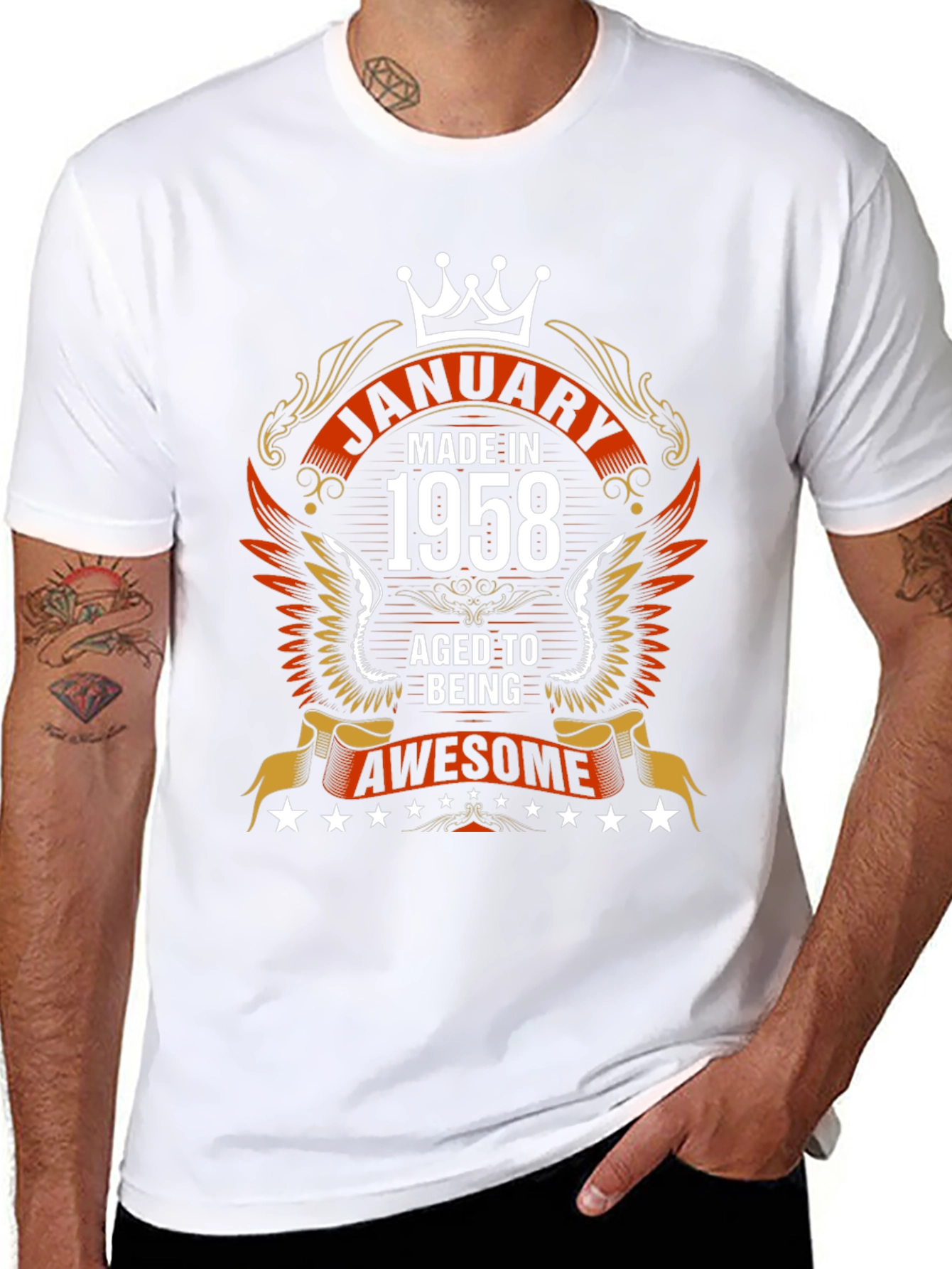 January 1958 Aged To Awesome T-Shirt