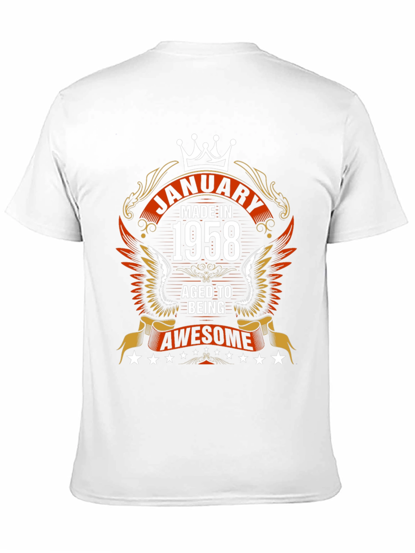 January 1958 Aged To Awesome T-Shirt